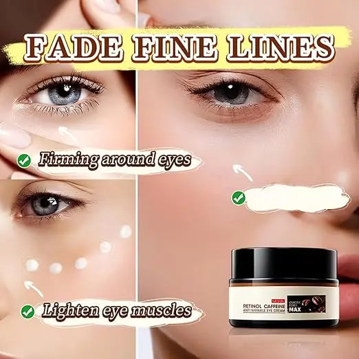 SADOER Retinol Caffeine Anti-Wrinkle Eye Cream