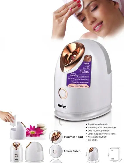 جهاز ترطيب الوجه بالبخار - لمكافحة جفاف مناخ الإمارات | سبا منزلي في دبي