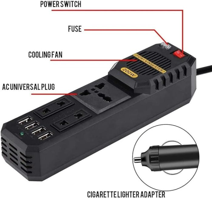 Power Inverter - Reliable Energy Solutions for Home and Travel