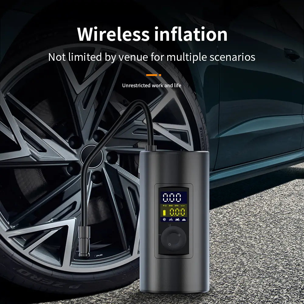 Portable Car Tyre Air Pump - Essential for UAE Desert Drives | Dubai