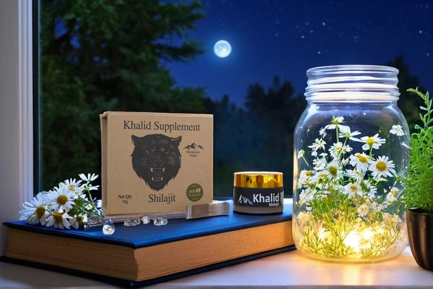 Khalid's  Himalayan  Shilajit - Nova Mart