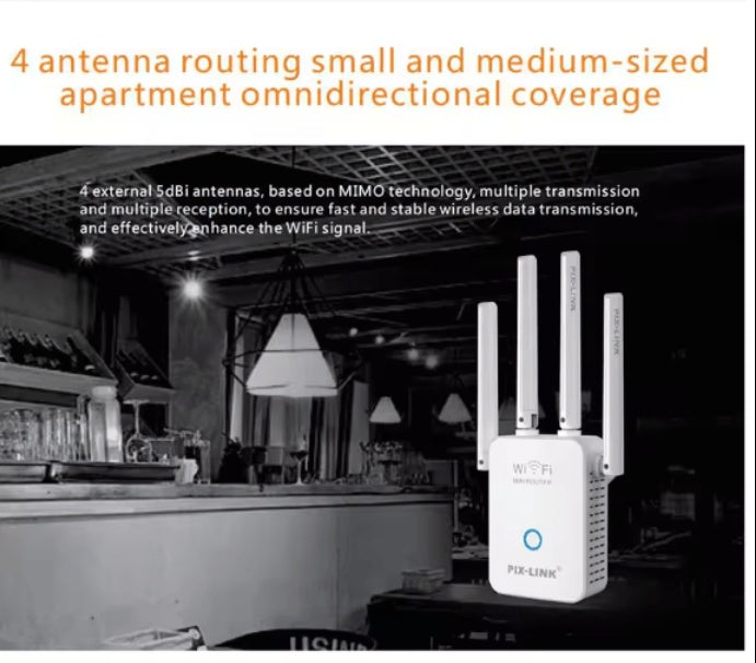 راوتر واي فاي Pix Link LVWR32Q - اتصال عالي السرعة في متناول يديك