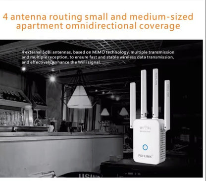 راوتر واي فاي Pix Link LVWR32Q - اتصال عالي السرعة في متناول يديك