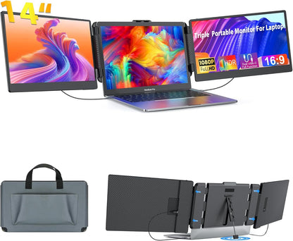 موسع شاشة كمبيوتر محمول 14 بوصة في دبي | شاشة مزدوجة في الإمارات العربية المتحدة