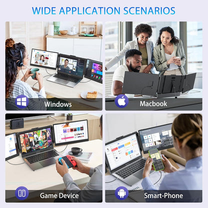 موسع شاشة كمبيوتر محمول 14 بوصة في دبي | شاشة مزدوجة في الإمارات العربية المتحدة