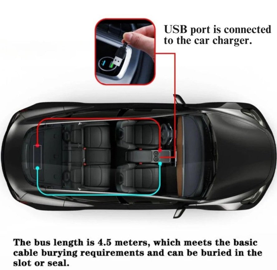 LED Matrix Car Display Panel UAE - شاشة LED دبي