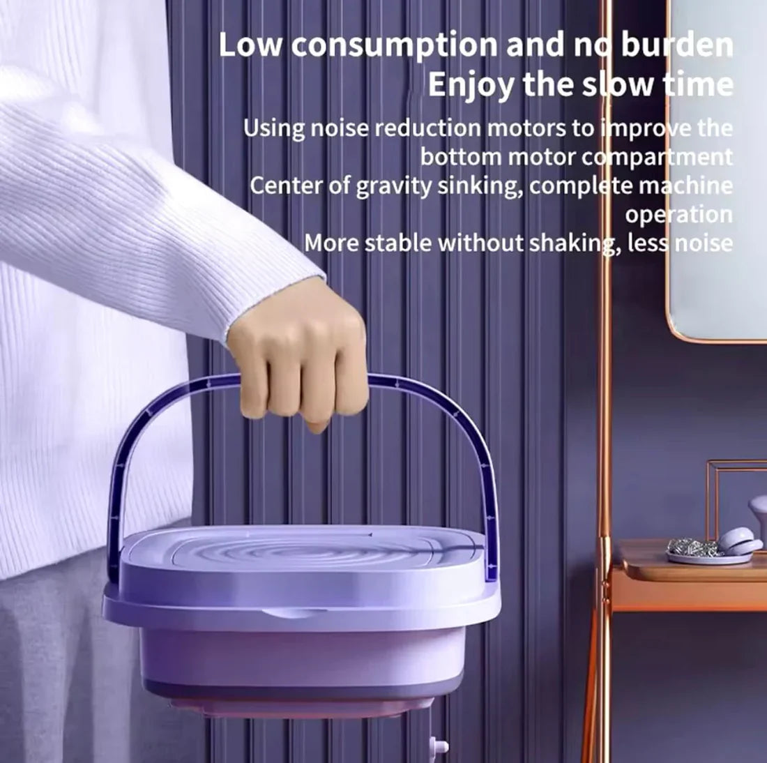 Portable Washing Machine – غسالة محمولة - Nova Mart