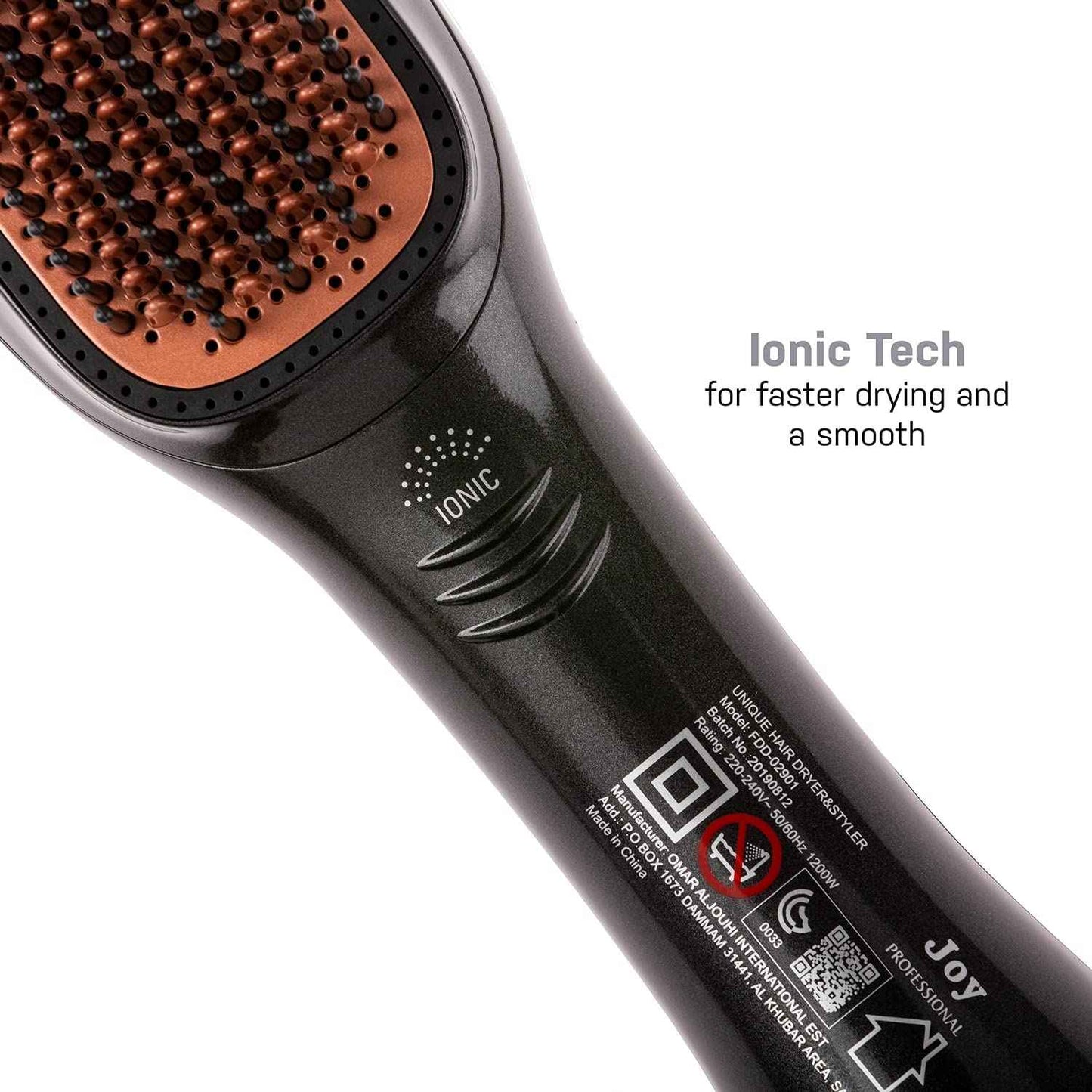 JOY PROFESSIONAL 2 in 1 Styling Brush