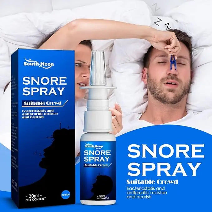 Snore Relief Spray - Better Sleep in AC-Dried UAE Bedrooms | Dubai