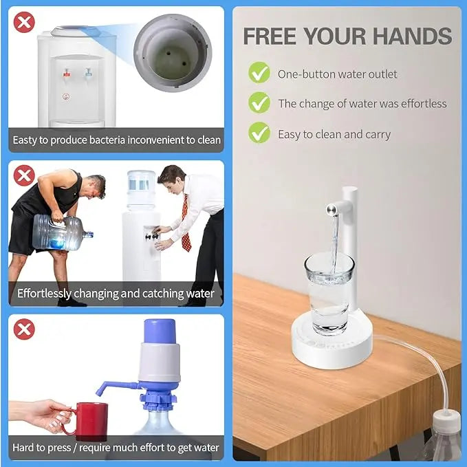 موزع مياه كهربائي محمول - حافظ على رطوبتك في حرارة الإمارات | دبي