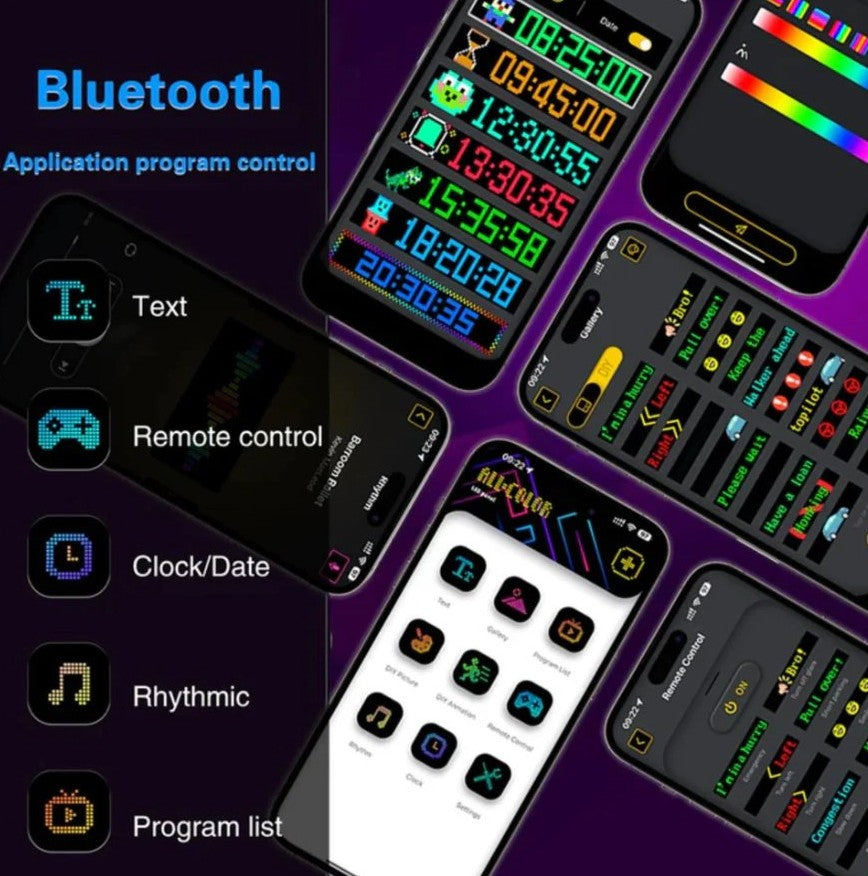 LED Matrix Car Display Panel UAE - شاشة LED دبي