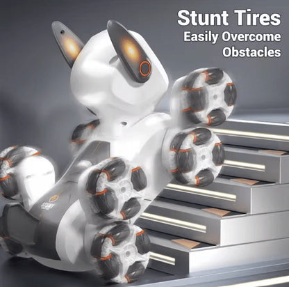 8 Wheel Multi Functional RC Robot Dog for Interactive Play