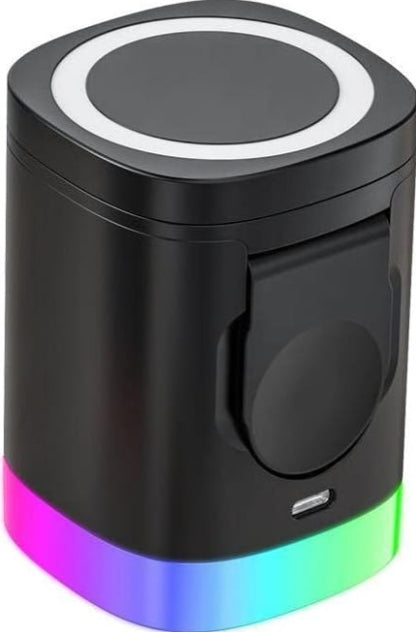 3-in-1 Wireless Charging Station for Fast and Efficient Charging