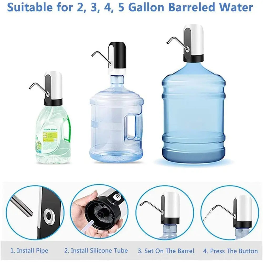 Electric Water Dispenser Pump - Stay Hydrated in UAE Heat | Dubai Home Essential