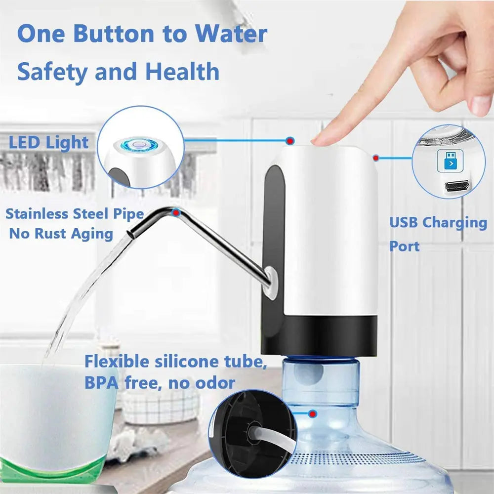 Electric Water Dispenser Pump - Stay Hydrated in UAE Heat | Dubai Home Essential