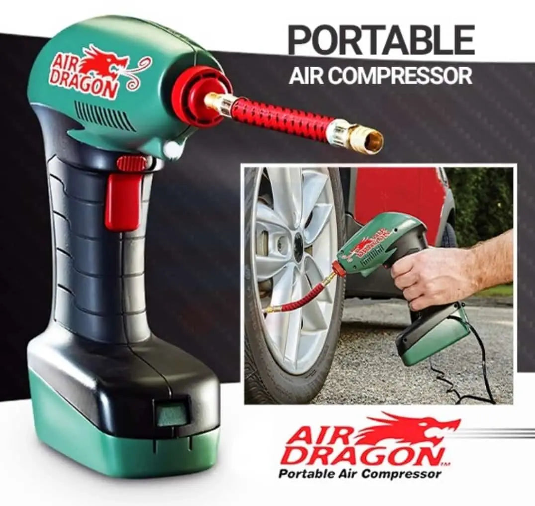 Portable Air Compressor - Multi-Use for UAE Cars & Home | Dubai