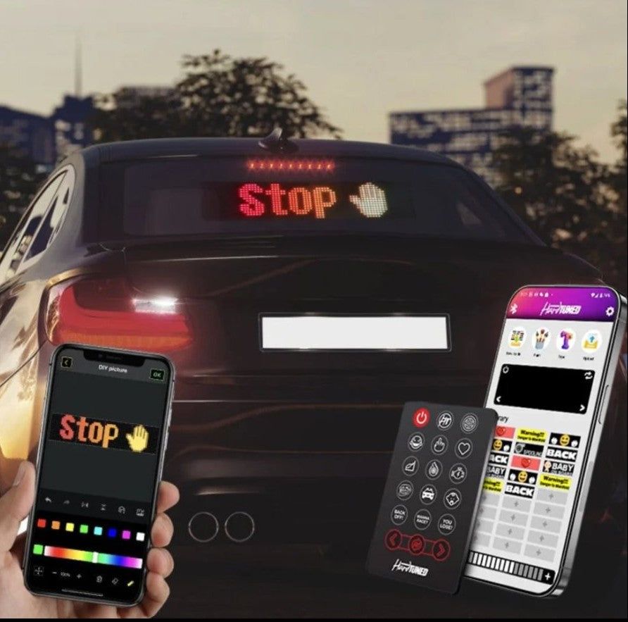 LED Matrix Car Display Panel UAE - شاشة LED دبي