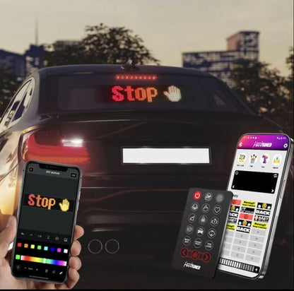 LED Matrix Car Display Panel UAE - شاشة LED دبي