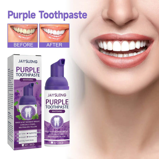 Jaysuing Purple Toothpaste - Whiter Brighter Smile for Dubai | UAE Dental Care