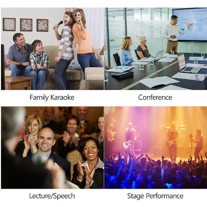 ميكروفون صوتي احترافي ثنائي الاستخدام لجودة صوت استثنائية