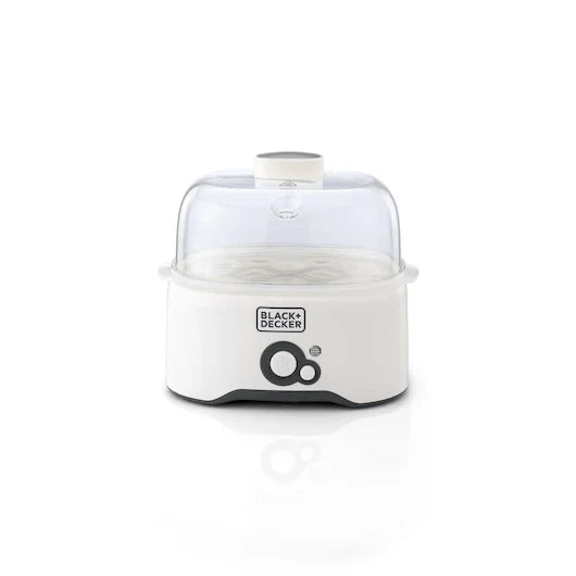 جهاز طهي البيض من بلاك آند ديكر - EG200-B5 | غلاية بيض كهربائية سريعة لإفطار مثالي | توصيل مجاني في الإمارات العربية المتحدة