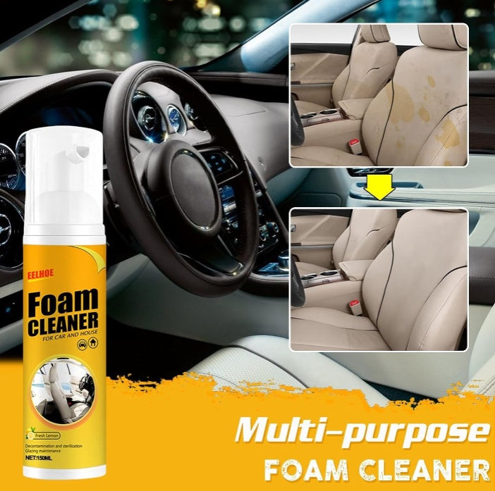 Car Dashboard Foam Cleaner for Effortless Cleaning and Stain Removal