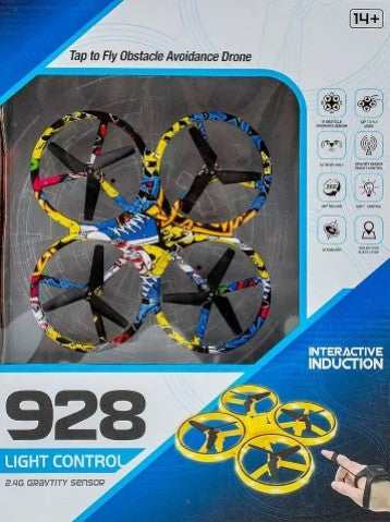 طائرة بدون طيار تعمل بالتحكم الضوئي - تجربة طيران تفاعلية