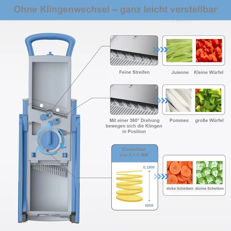 All in One Vegetable Slicer – قطاعة خضار شاملة - Nova Mart