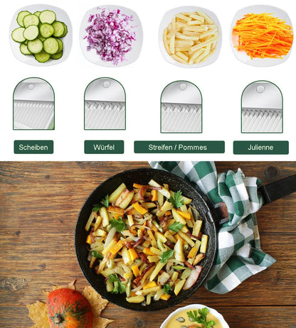 All in One Vegetable Slicer – قطاعة خضار شاملة - Nova Mart