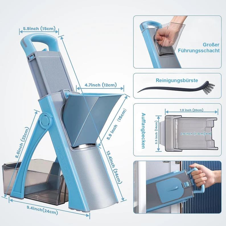 All in One Vegetable Slicer – قطاعة خضار شاملة - Nova Mart