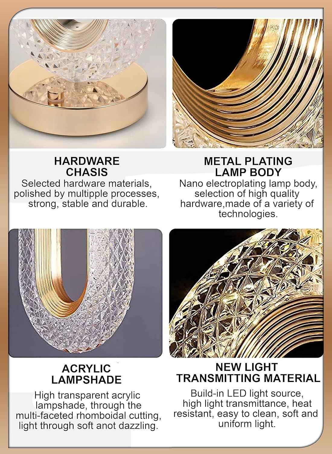 usb charging touch lamp