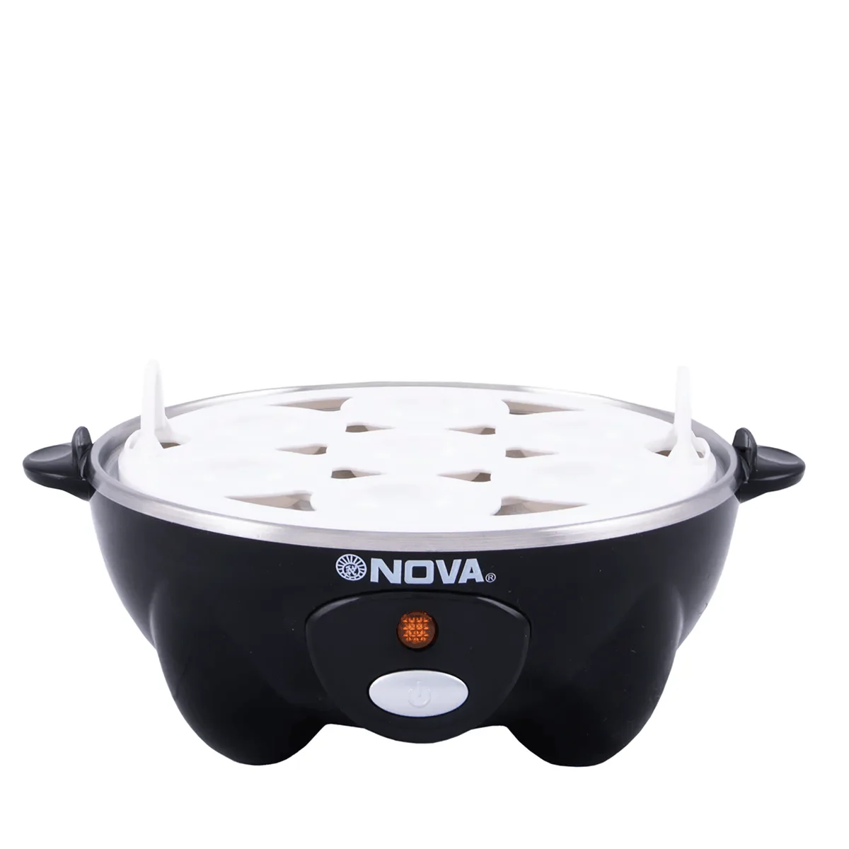Nova Egg Boiler & Egg Cooker Machine - 7 Egg Capacity, 360W, One-Touch Automatic Boiler for Kitchen - Fast & Easy Perfect Breakfast for UAE Homes