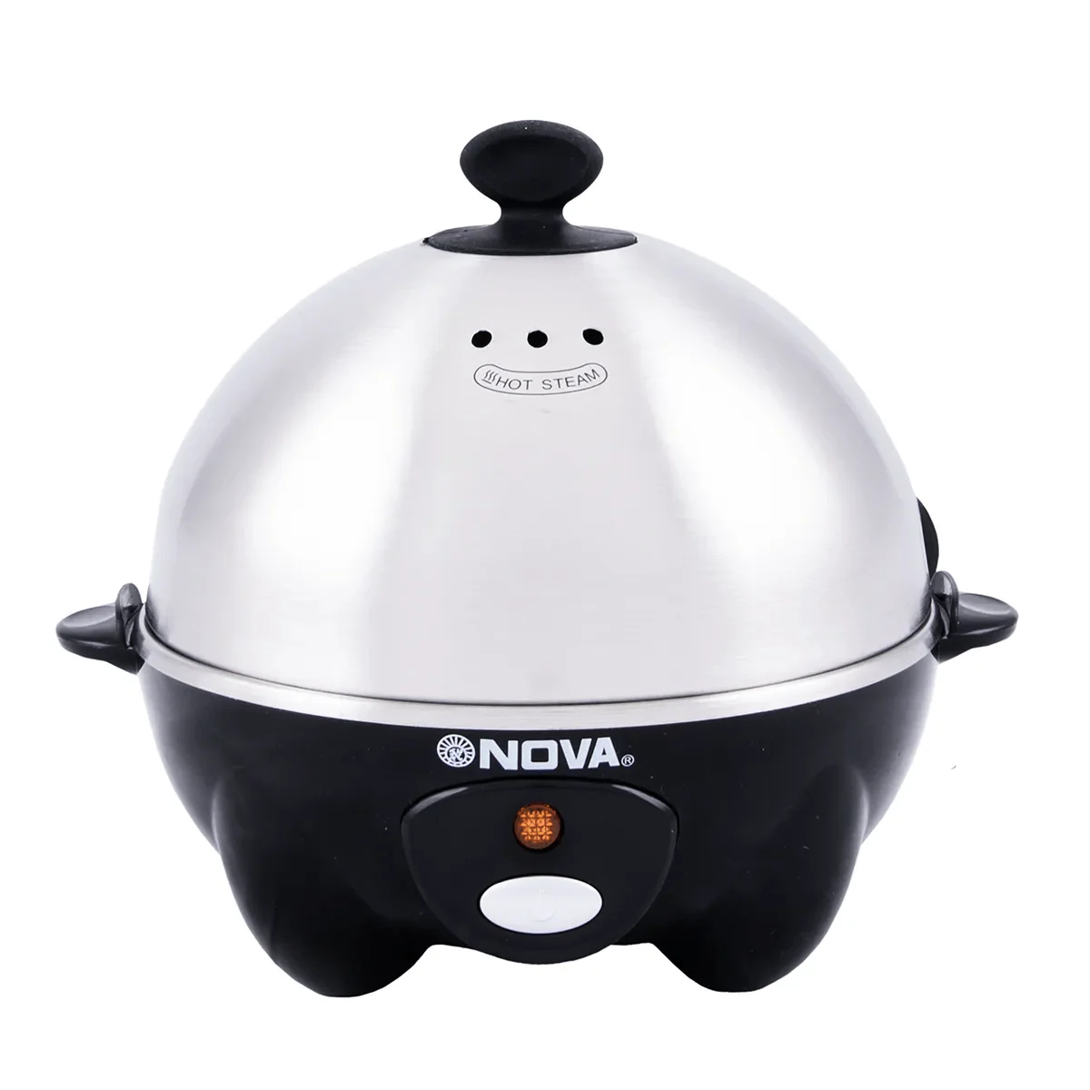 Nova Egg Boiler & Egg Cooker Machine - 7 Egg Capacity, 360W, One-Touch Automatic Boiler for Kitchen - Fast & Easy Perfect Breakfast for UAE Homes