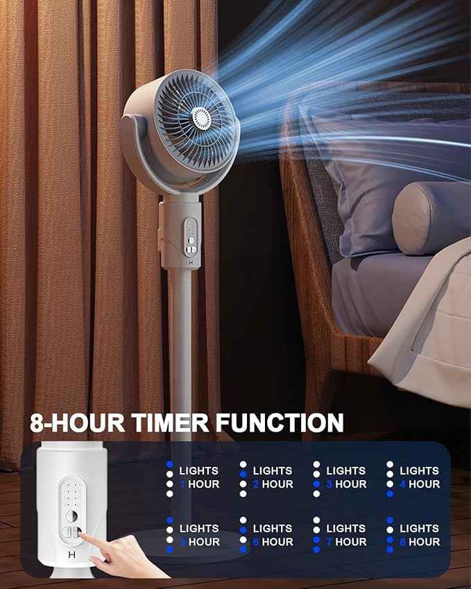 Standing Fan for Bedroom