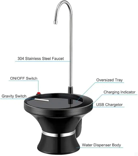 Automatic Electric Drinking Water Bottle Pump