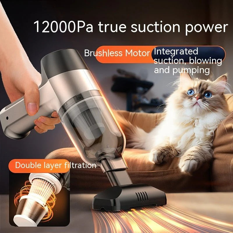 Wireless Handheld Car Vacuum Super Strong Cleaner