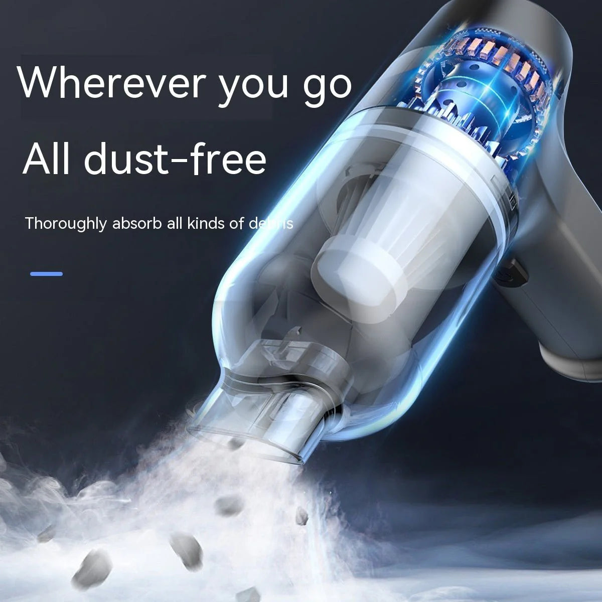 Wireless Handheld Car Vacuum Super Strong Cleaner